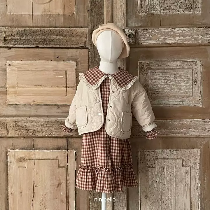 Ninibello - Korean Children Fashion - #Kfashion4kids - Frill Long One-piece