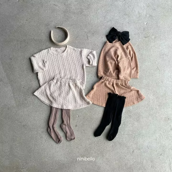 Ninibello - Korean Children Fashion - #Kfashion4kids - Twill Knit Skirt - 9