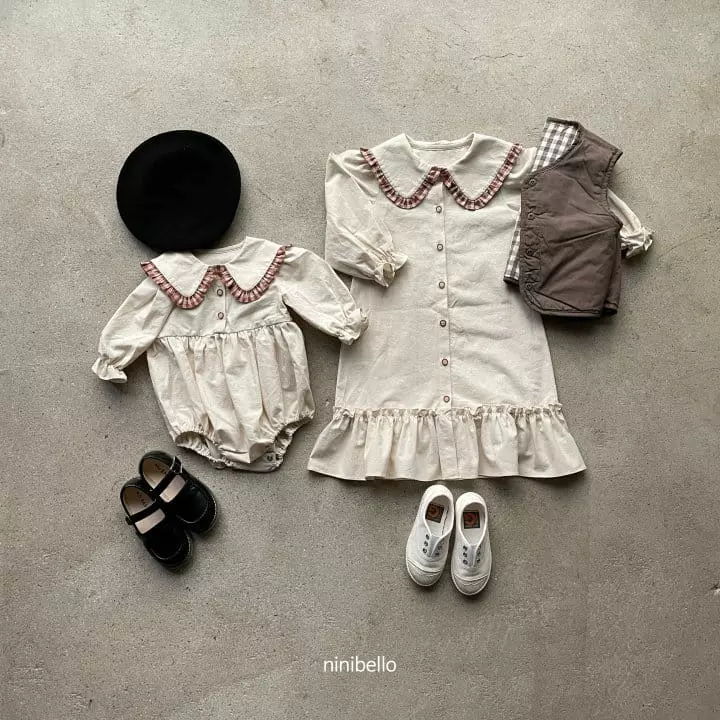 Ninibello - Korean Children Fashion - #childofig - Frill Long One-piece - 9