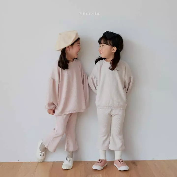 Ninibello - Korean Children Fashion - #childofig - Luna Rib Top Bottom Set - 12