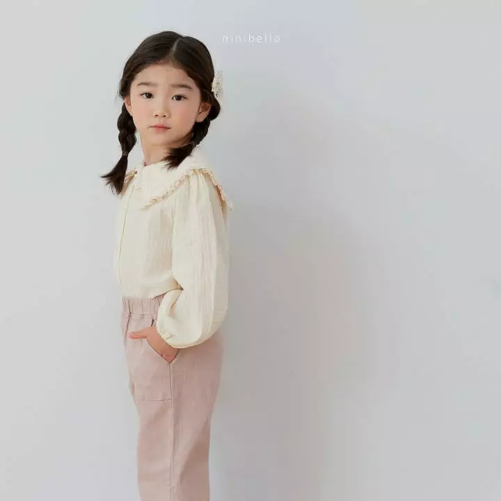 Ninibello - Korean Children Fashion - #childrensboutique - Yoru Frill Blouse - 8