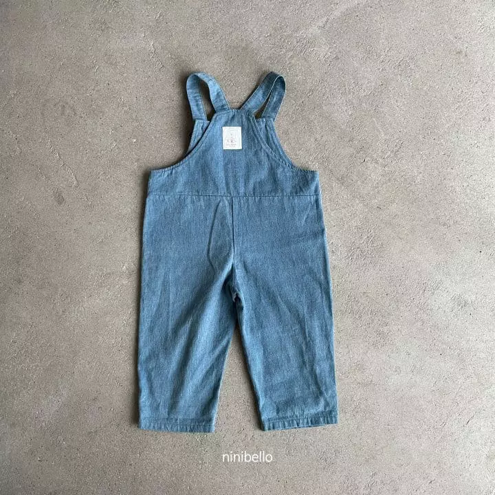 Ninibello - Korean Children Fashion - #designkidswear - Toy Denim Dungarees - 10