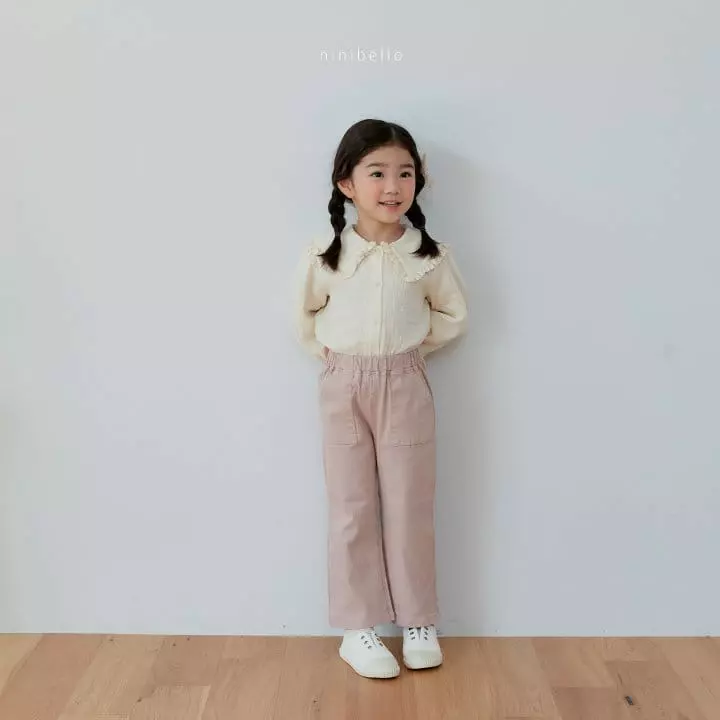 Ninibello - Korean Children Fashion - #designkidswear - Yoru Frill Blouse - 9