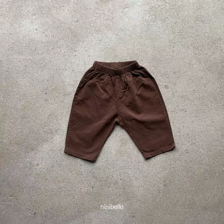 Ninibello - Korean Children Fashion - #designkidswear - Mood Striaght Pants - 7