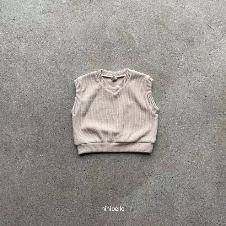 Ninibello - Korean Children Fashion - #discoveringself - Knit Vest - 6