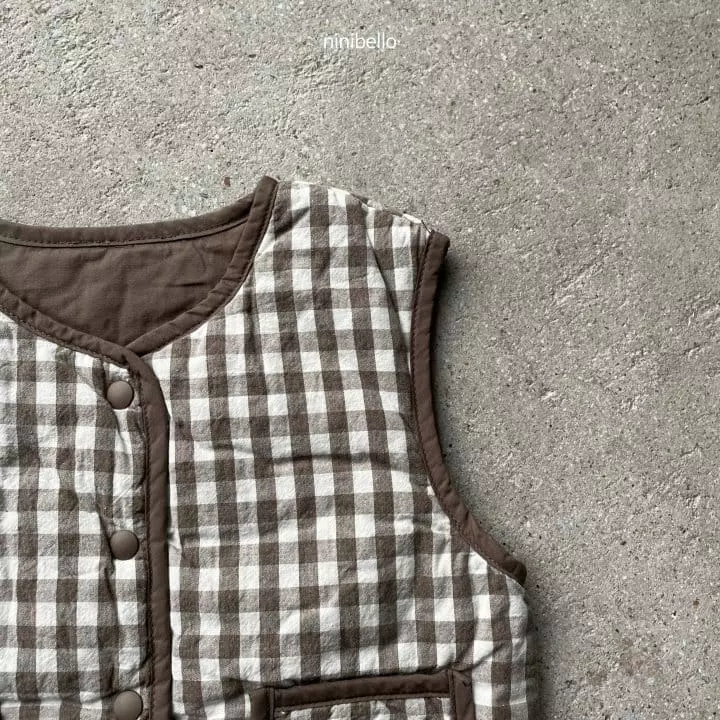 Ninibello - Korean Children Fashion - #fashionkids - Autumn Reversible Vest - 8