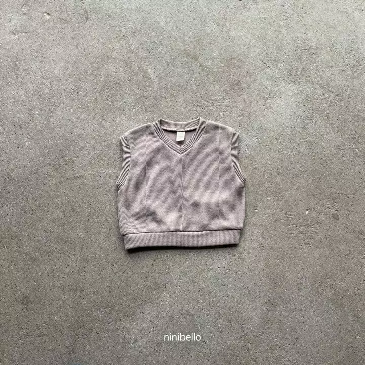 Ninibello - Korean Children Fashion - #fashionkids - Knit Vest - 7