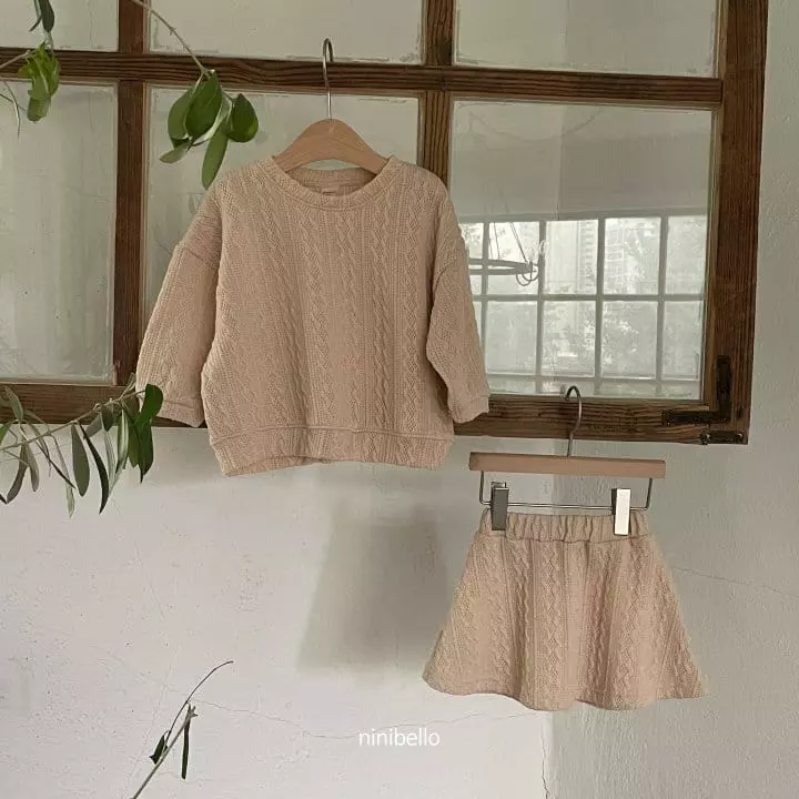 Ninibello - Korean Children Fashion - #discoveringself - Twill Knit Tee - 4