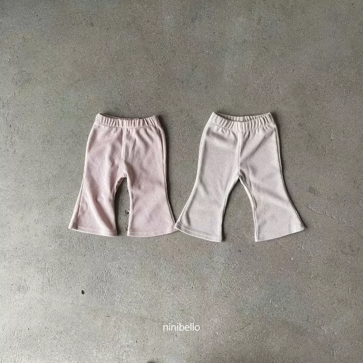 Ninibello - Korean Children Fashion - #fashionkids - Luna Rib Top Bottom Set - 3