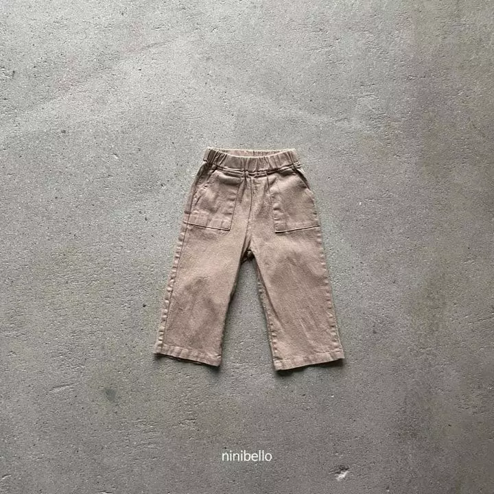 Ninibello - Korean Children Fashion - #kidsshorts - Straight Pants