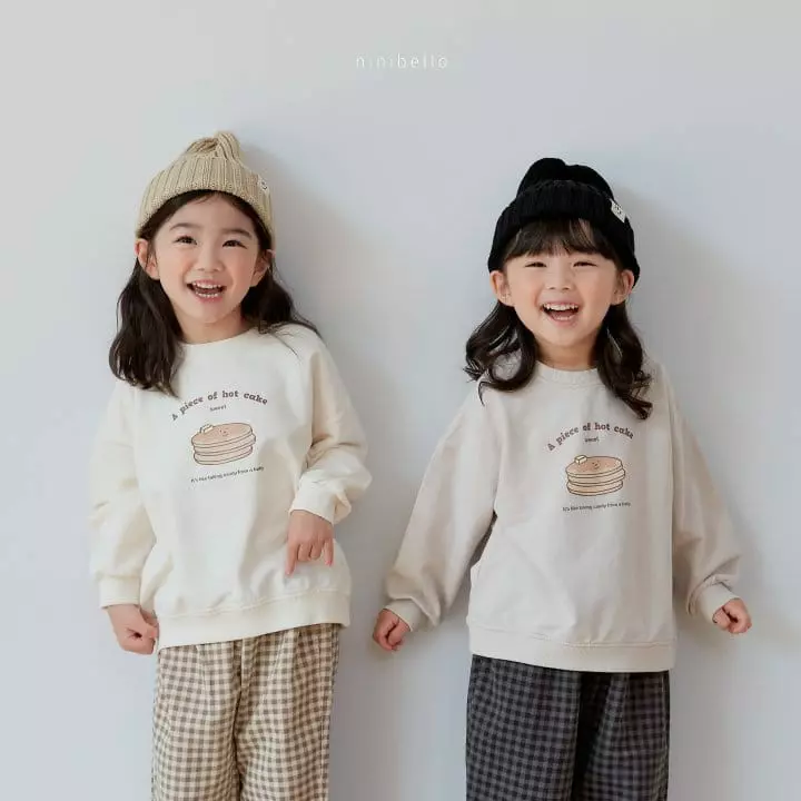 Ninibello - Korean Children Fashion - #kidsshorts - Pan Cake Sweatshirt - 4