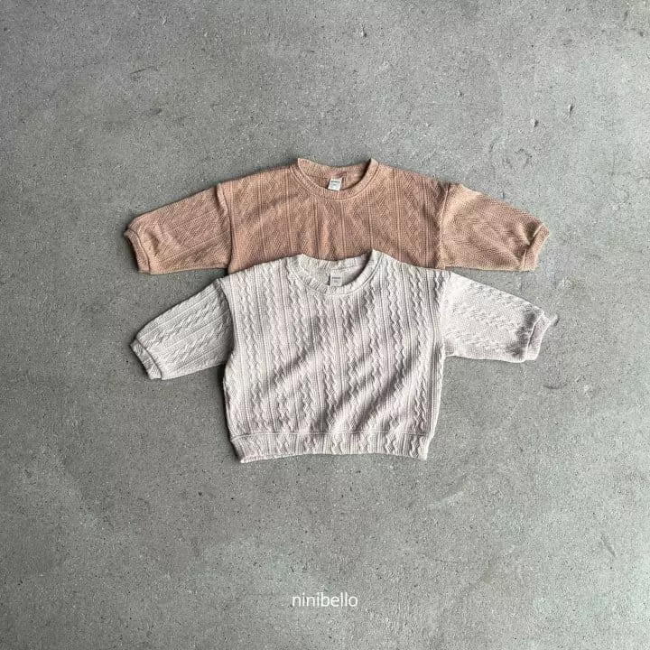 Ninibello - Korean Children Fashion - #kidsstore - Twill Knit Tee - 6