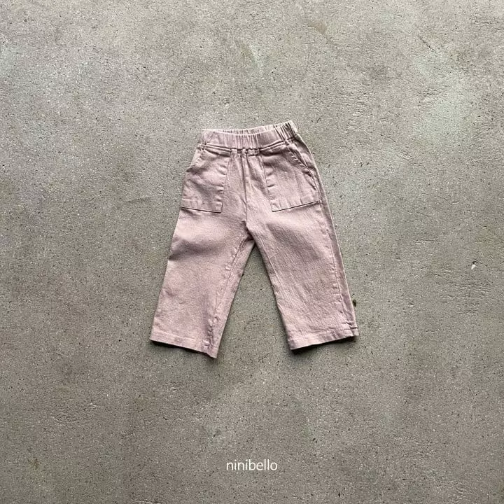 Ninibello - Korean Children Fashion - #kidsstore - Straight Pants - 2