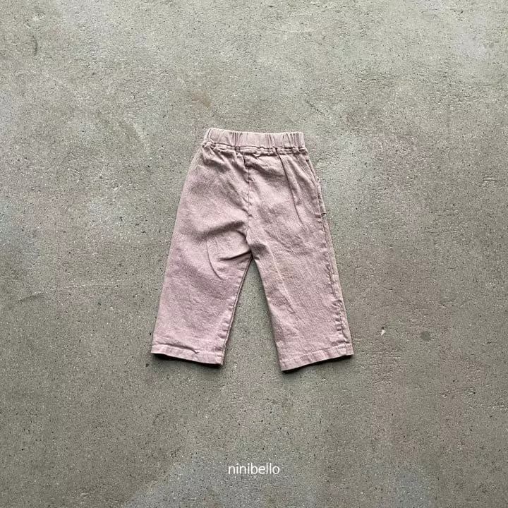 Ninibello - Korean Children Fashion - #kidzfashiontrend - Straight Pants - 3