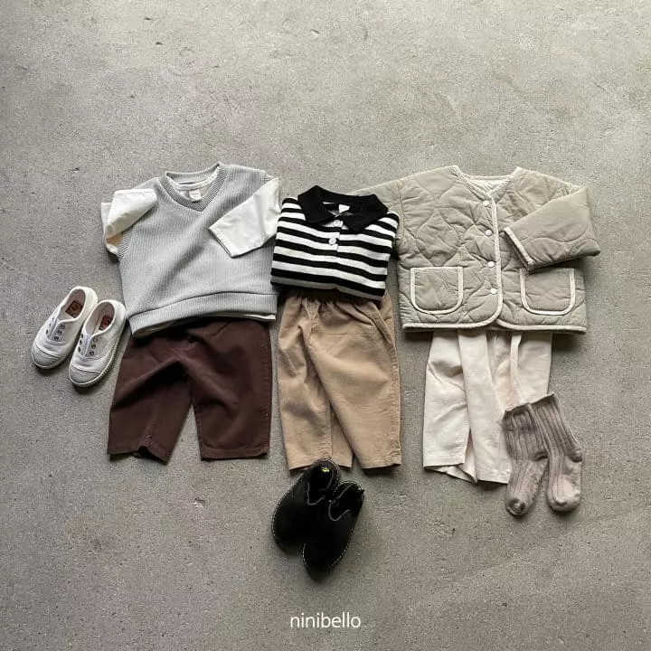 Ninibello - Korean Children Fashion - #kidzfashiontrend - Mood Striaght Pants - 12
