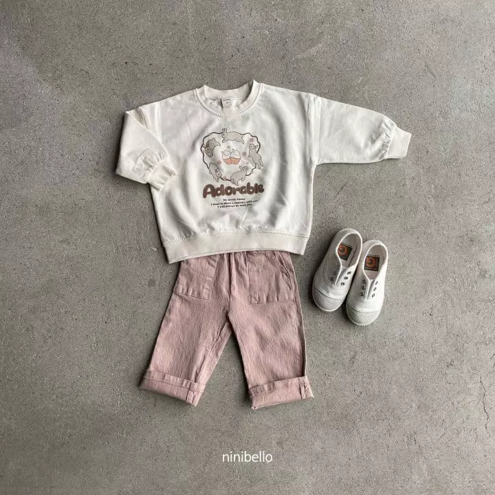 Ninibello - Korean Children Fashion - #littlefashionista - Cookie Rabbit Sweatshirt - 8