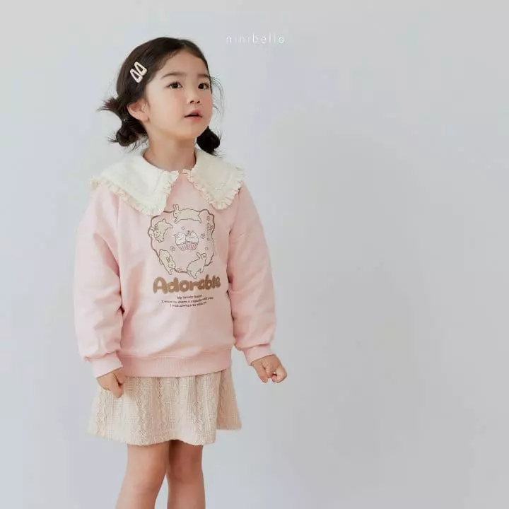 Ninibello - Korean Children Fashion - #magicofchildhood - Cookie Rabbit Sweatshirt - 9