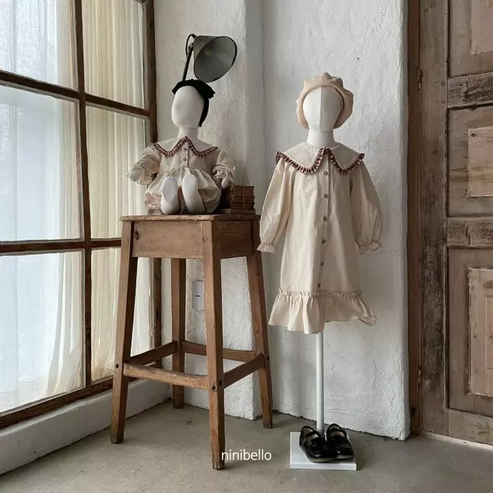 Ninibello - Korean Children Fashion - #magicofchildhood - Frill Long One-piece - 3
