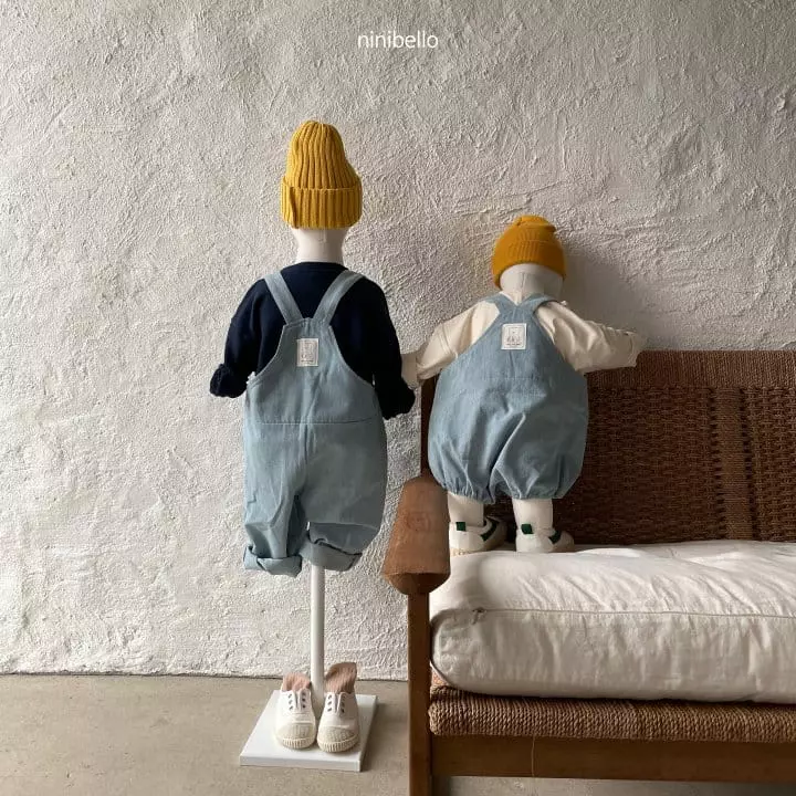 Ninibello - Korean Children Fashion - #magicofchildhood - Toy Denim Dungarees - 2