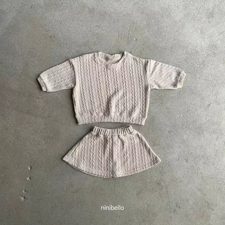 Ninibello - Korean Children Fashion - #magicofchildhood - Twill Knit Tee - 10