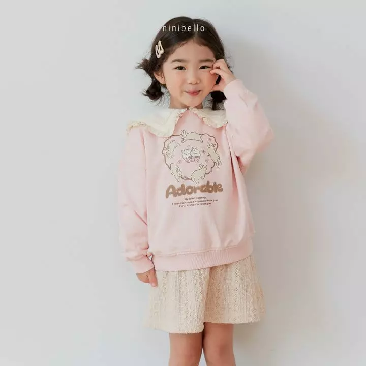 Ninibello - Korean Children Fashion - #minifashionista - Cookie Rabbit Sweatshirt - 10
