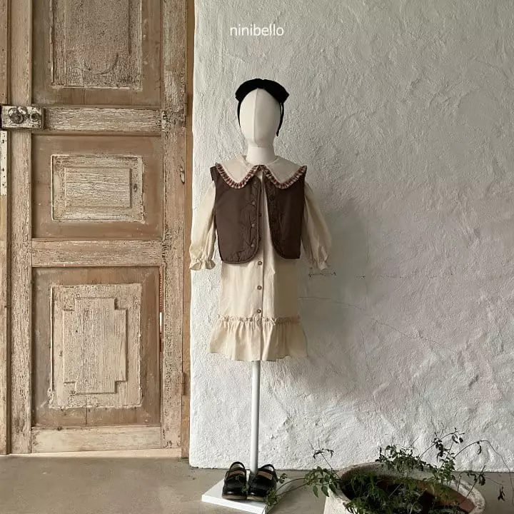 Ninibello - Korean Children Fashion - #magicofchildhood - Frill Long One-piece - 4