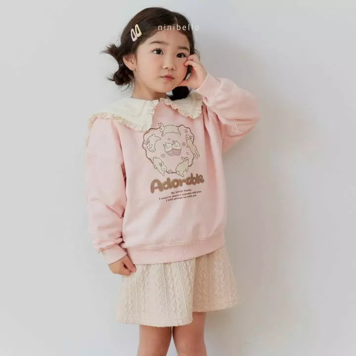 Ninibello - Korean Children Fashion - #prettylittlegirls - Cookie Rabbit Sweatshirt - 11