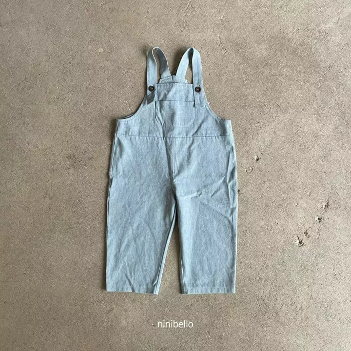 Ninibello - Korean Children Fashion - #stylishchildhood - Toy Denim Dungarees - 7