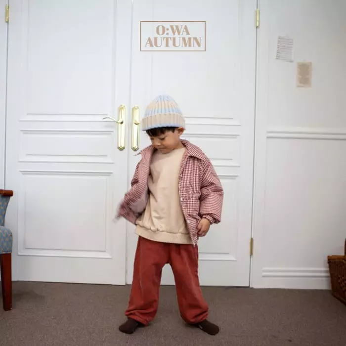 O Wa - Korean Children Fashion - #kidzfashiontrend - Banding Loose Pants - 4