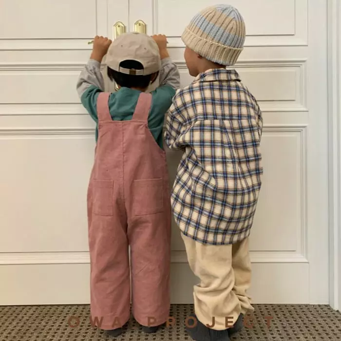 O Wa - Korean Children Fashion - #Kfashion4kids - Check SHIrt - 11