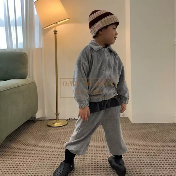 O Wa - Korean Children Fashion - #childofig - Velvet Pants - 12