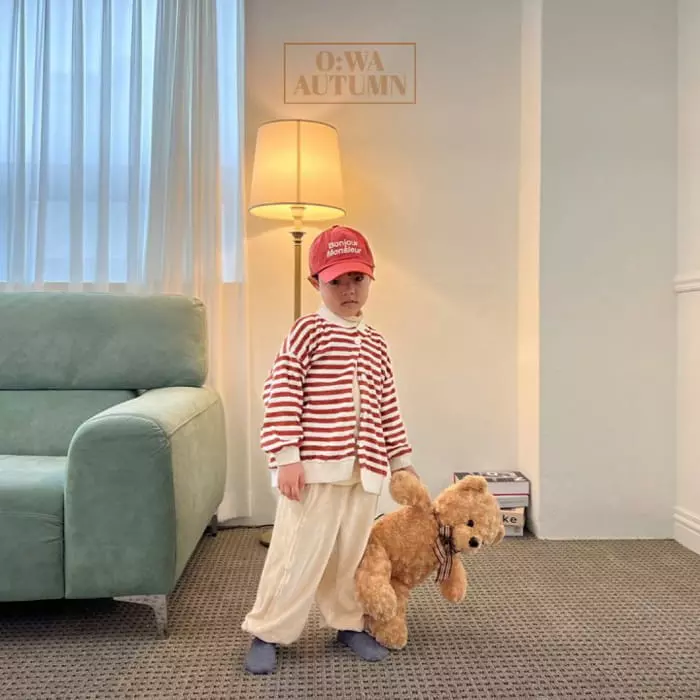 O Wa - Korean Children Fashion - #childofig - Teddy Towel Pants - 8