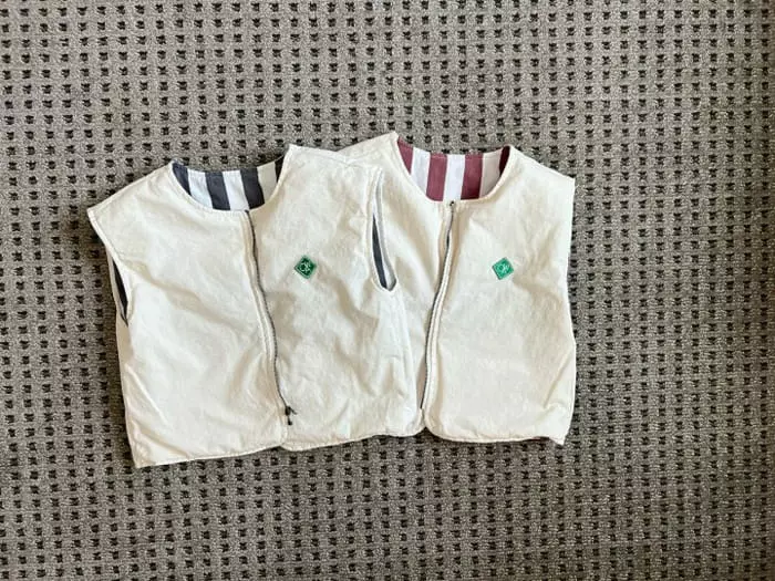 O Wa - Korean Children Fashion - #childrensboutique - Reversible Vest - 2