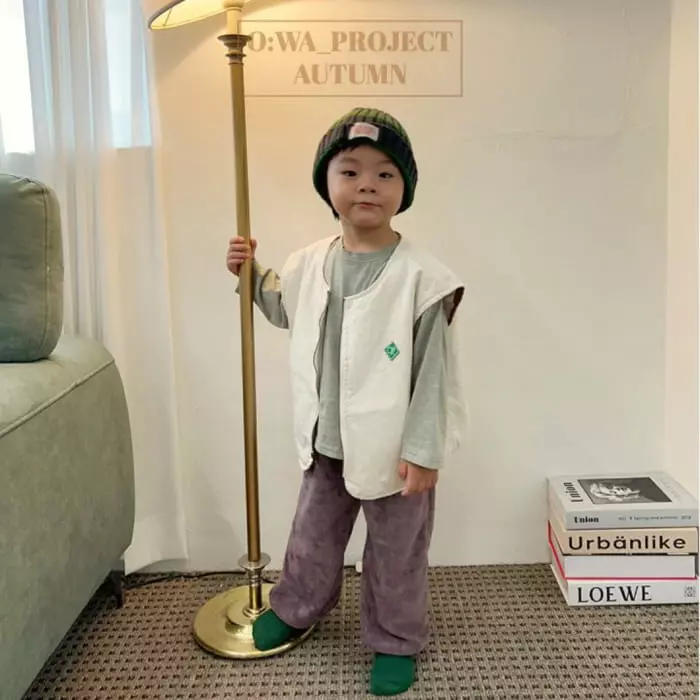 O Wa - Korean Children Fashion - #childrensboutique - Teddy Towel Pants - 10