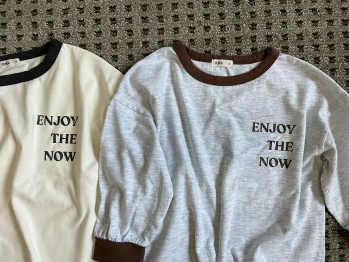 O Wa - Korean Children Fashion - #designkidswear - Enjoy Tee