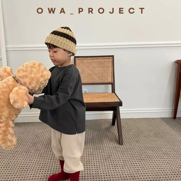 O Wa - Korean Children Fashion - #discoveringself - Art Waffle Pants - 11