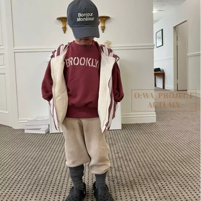 O Wa - Korean Children Fashion - #discoveringself - Brooklyn Sweatshirt - 3