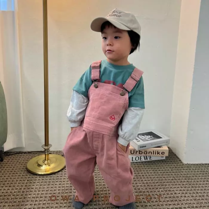 O Wa - Korean Children Fashion - #kidsstore - Owa Dungarees - 3