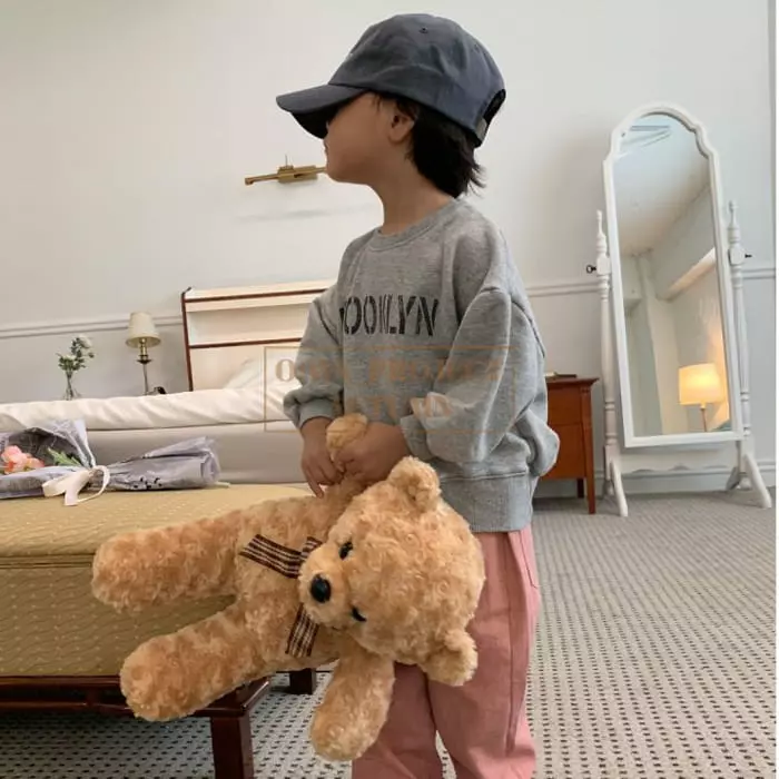 O Wa - Korean Children Fashion - #kidsstore - Brooklyn Sweatshirt - 6