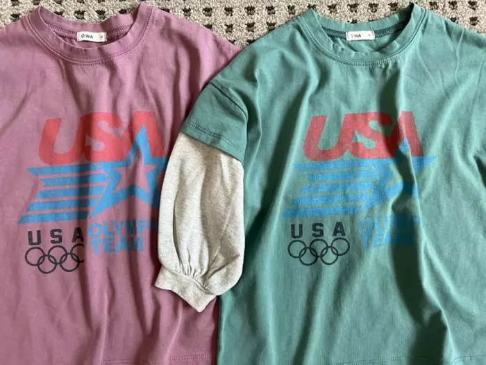 O Wa - Korean Children Fashion - #kidsstore - Usa Tee
