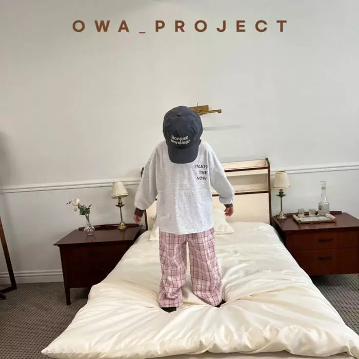 O Wa - Korean Children Fashion - #kidzfashiontrend - Check Pants - 11