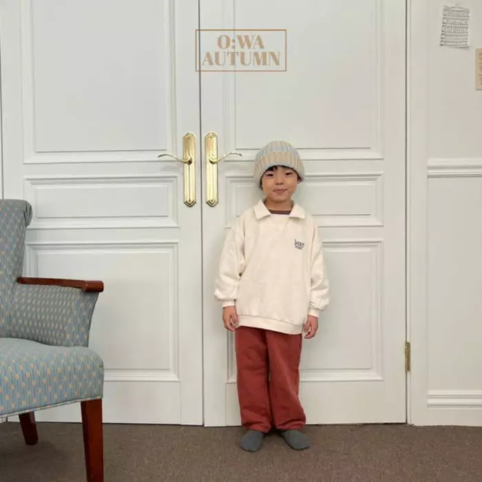 O Wa - Korean Children Fashion - #magicofchildhood - Banding Loose Pants - 6