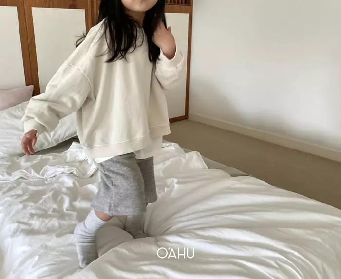 O'ahu - Korean Children Fashion - #Kfashion4kids - Fog Dyeing Sweatshirt - 8