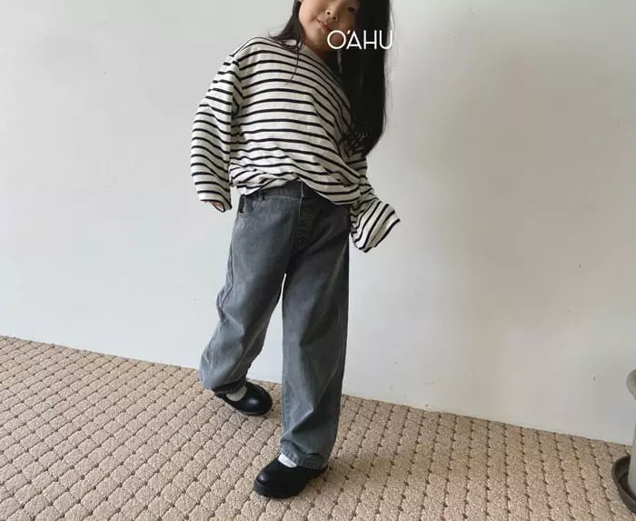 O'ahu - Korean Children Fashion - #discoveringself - Kinder Pigmnet Dyeing Pants - 7