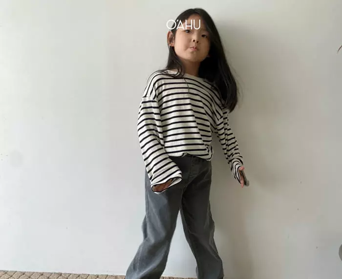 O'ahu - Korean Children Fashion - #fashionkids - Kinder Pigmnet Dyeing Pants - 8