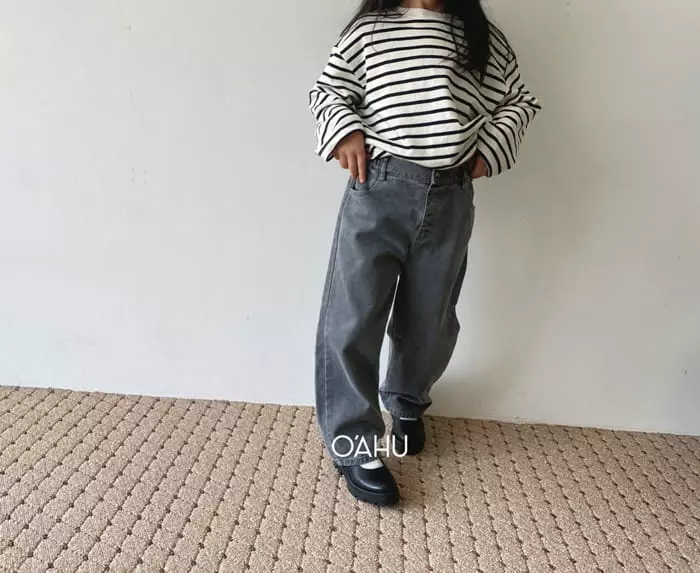 O'ahu - Korean Children Fashion - #kidsshorts - Kinder Pigmnet Dyeing Pants - 9