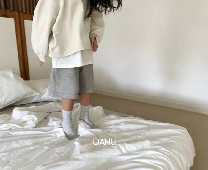O'ahu - Korean Children Fashion - #kidzfashiontrend - Fog Dyeing Sweatshirt - 7