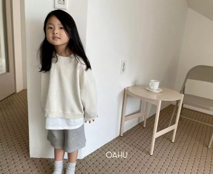 O'ahu - Korean Children Fashion - #magicofchildhood - Fog Dyeing Sweatshirt - 10