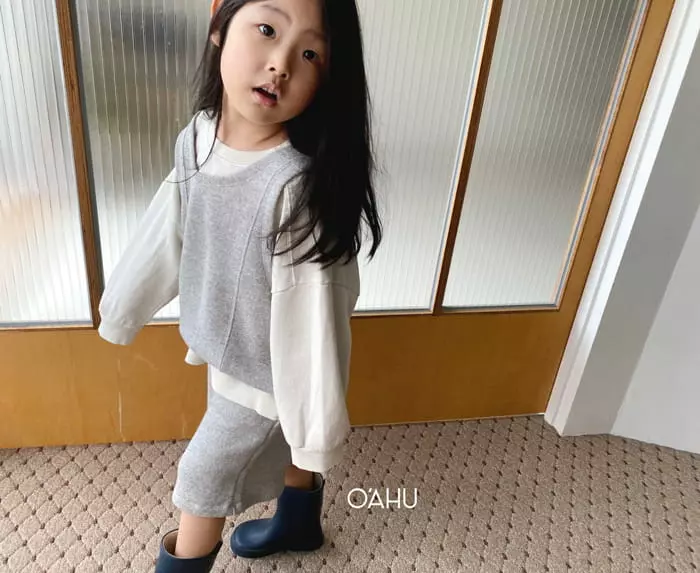 O'ahu - Korean Children Fashion - #prettylittlegirls - Bowl Vest