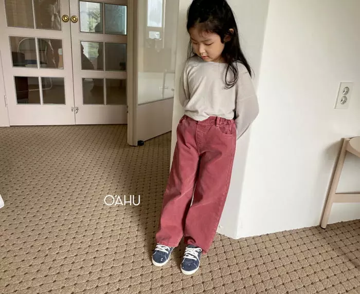O'ahu - Korean Children Fashion - #stylishchildhood - Kinder Pigmnet Dyeing Pants - 3